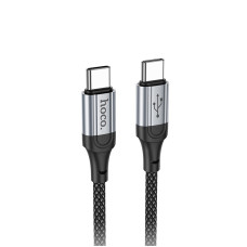 Кабель Hoco X102 Fresh 60W charging data cable Type-C to Type-C (1м) [Black]