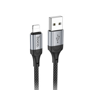 Кабель Hoco X102 Fresh charging data cable Lightning (1м) [Black]