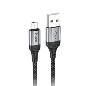 Кабель Hoco X102 Fresh charging data cable Micro USB (1м) [Black]