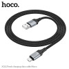 Cablu Hoco X102 Fresh charging data cable Micro USB (1m) [Black]