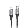 Cablu Hoco X102 Fresh PD charging data cable Lightning (1m) [Black]
