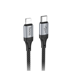 Cablu Hoco X102 Fresh PD charging data cable Lightning (1m) [Black]