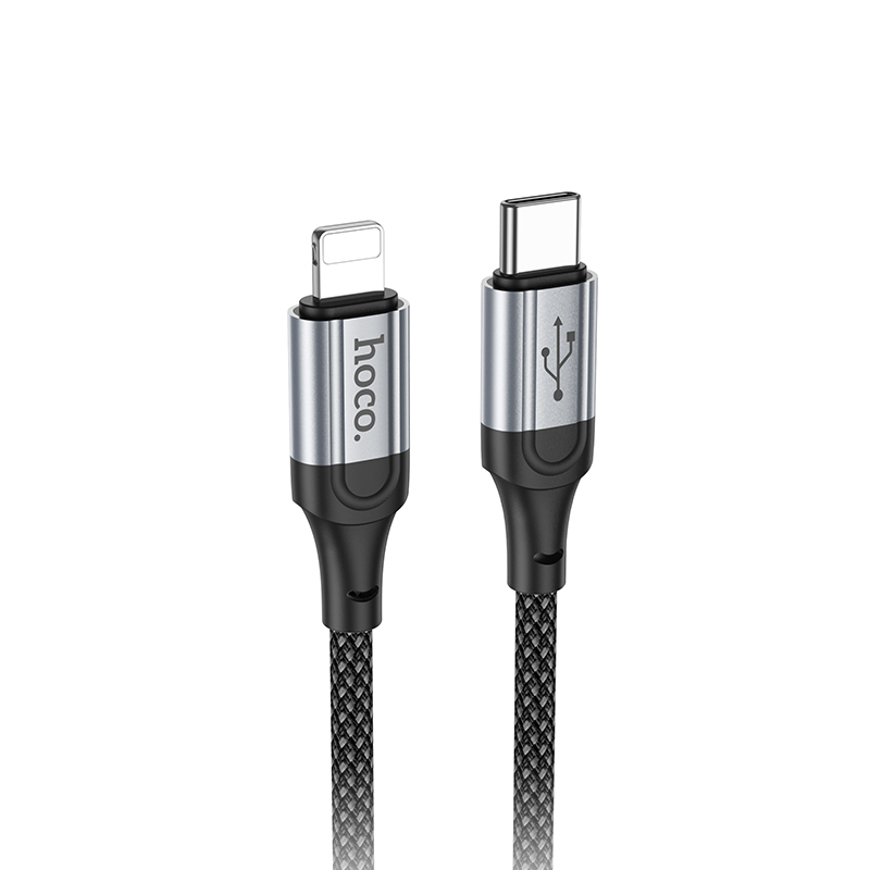 Cablu Hoco X102 Fresh PD charging data cable Lightning (1m) [Black]