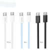 Кабель Hoco X105 Hero 60W charging data cable Type-C to Type-C [White]