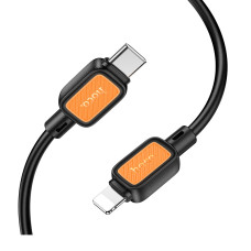 Кабель Hoco X108 Benefit PD silicone charging data Type-C to iP (1m) [Black]