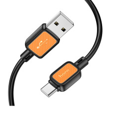 Кабель Hoco X108 Benefit silicone charging data Type-C (1m) [Black]