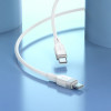 Кабель Hoco X109 Energy 60W silicone charging data cable C to C (L=1M) [White]