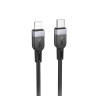 Кабель Hoco X109 Energy PD silicone charging data cable iP (L=2M) [Black]
