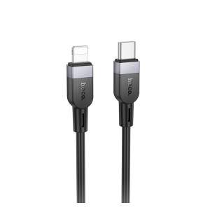 Кабель Hoco X109 Energy PD silicone charging data cable iP (L=2M) [Black]