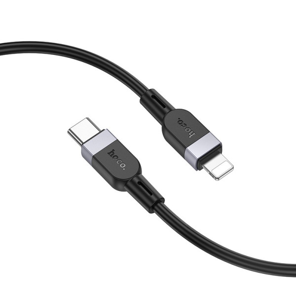 Кабель Hoco X109 Energy PD silicone charging data cable iP (L=2M) [Black]