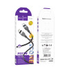 Кабель Hoco X109 Energy PD silicone charging data cable iP (L=2M) [Black]