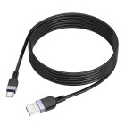 Cablu Hoco X109 Energy silicone charging data cable Type-C (L=2M) [Black]