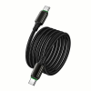 Cablu Hoco X127 Exceed 60W charging data cable C to C [Black]