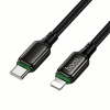 Cablu Hoco X127 Exceed PD30W charging data cable iP [Black]