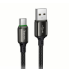 Cablu Hoco X127 Exceed Charging Data Cable Type-C [Black]