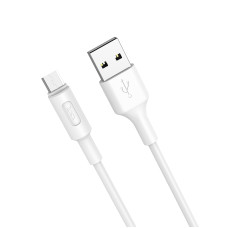 Cablu Hoco X25 Soarer Micro USB 2A (1m) [White]
