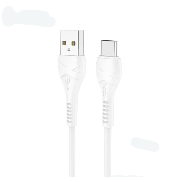 Кабель Hoco X37 Cool power charging data cable for Type-C (L=0.5M) [White]
