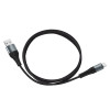 Кабель Hoco X38 Cool Micro USB 2.4A (1м) [Black]