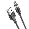 Cablu Hoco X52 Sereno Mgnetic Lightning (1m) [Black]