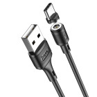Cablu Hoco X52 Sereno Mgnetic Type-C (1m) [Black]