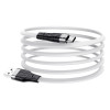 Cablu Hoco X53 Angel Silicone Charging Data Cable Type-C 3A (1m) [White]