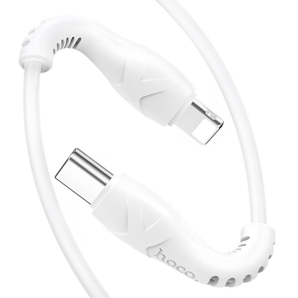 Cablu Hoco X55 Trendy Lightning PD 20W 3A (1m) [White]