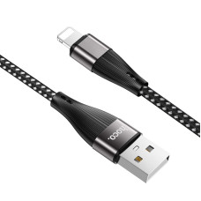 Кабель Hoco X57 Blessing Lightning 2.4A (1м) [Black]