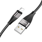 Cablu Hoco X57 Blessing Lightning 2.4A (1m) [Black]