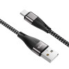 Cablu Hoco X57 Blessing Micro USB 2.4A (1m) [Black]