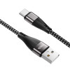 Cablu Hoco X57 Blessing Type-C 3A (1m) [Black]