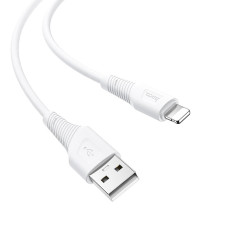Кабель Hoco X58 Airy Lightning (1м) [White]