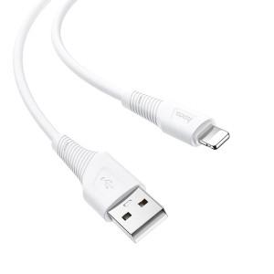 Кабель Hoco X58 Airy Lightning (1м) [White]
