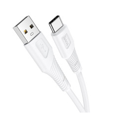 Cablu Hoco X58 Airy silicone charging data cable for Type-C (1m) [White]