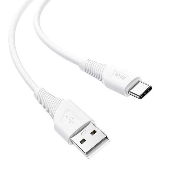 Кабель Hoco X58 Airy silicone charging data cable for Type-C (1м) [White]
