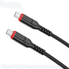Кабель Hoco X59 Victory 60W charging data cable Type-C to Type-C (L=3M) [Black]