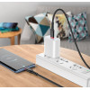 Кабель Hoco X59 Victory 60W charging data cable Type-C to Type-C (L=3M) [Black]