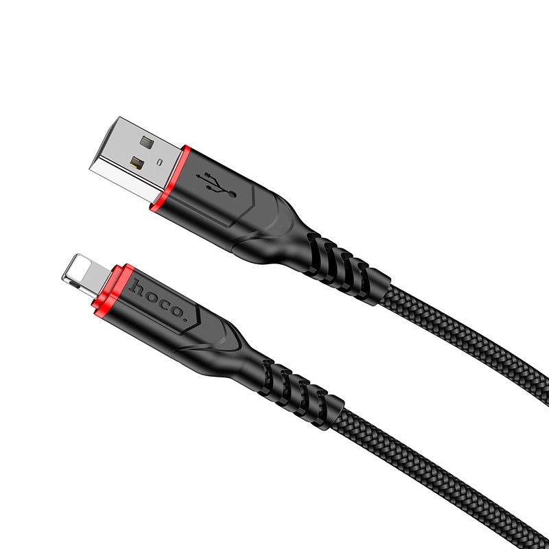 Cablu Hoco X59 Victory charging data for iP (L=3M) [Black]