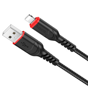 Cablu Hoco X59 Victory Lightning 2.4A (1m) [Black]