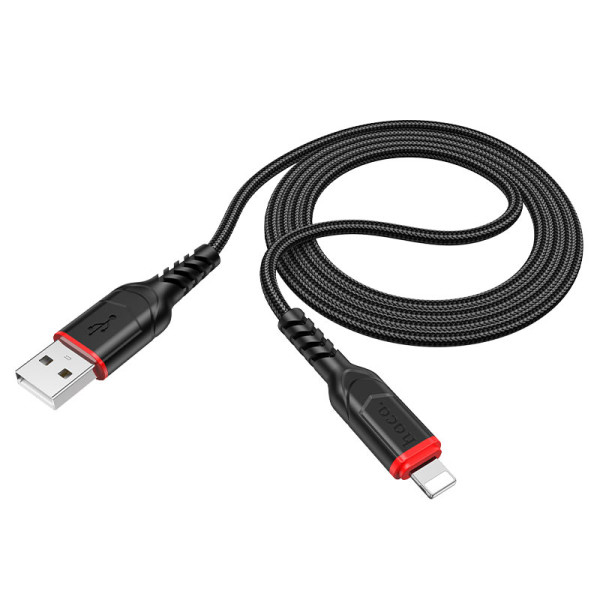 Кабель Hoco X59 Victory Lightning 2.4A (1м) [Black]