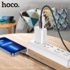 Cablu Hoco X59 Victory PD charging data cable iP (2m) [Black]