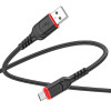 Cablu Hoco X59 Victory charging data cable Micro(L=3M) [Black]