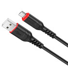 Кабель Hoco X59 Victory Micro USB 2.4A (1м) [Black]