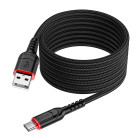 Cablu Hoco X59 Victory charging data cable for Type-C (2m) [Black]
