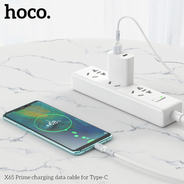 Cablu Hoco X65 Prime Type-C (1M) [White]