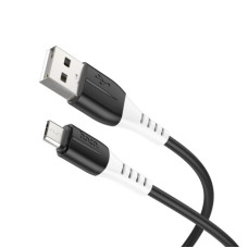 Cablu Hoco X82 Silicone Micro USB (1m) [Black]