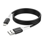 Cablu Hoco X82 Silicone Micro USB (1m) [Black]