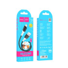 Cablu Hoco X82 Silicone Micro USB (1m) [Black]