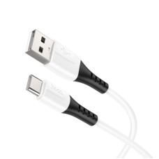 Cablu Hoco X82 Silicone Type-C USB (1m) [White]