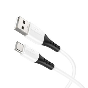Cablu Hoco X82 Silicone Type-C USB (1m) [White]