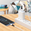 Cablu Hoco X82 Silicone Type-C USB (1m) [White]